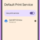 default android print service